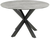 ACTONA GROUP Esstisch "Heaven, runde Tischplatte aus Keramik o. Glas & belastbar bis