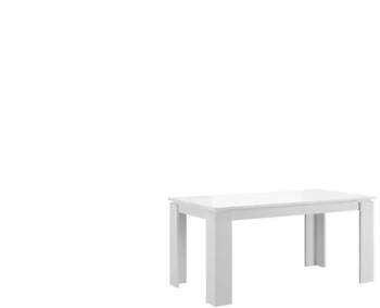 Möbel Kraft Esstisch ausziehbar weiß 160x76