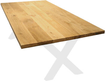 holz4home Tischplatte, Eiche, 200x100 cm (H4H216.9)
