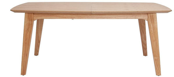 Miliboo Fifties Extendable Dining Table Light Wood 180-230cm