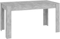 Esstisch Betongrau 140x74,5x76 Cm Holzwerkstoff Vidaxl