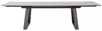 MCA Furniture Esstisch Narbonne ausziehbar Keramik 200/300100x76 cm Hellgrau