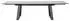 MCA Furniture Esstisch Narbonne ausziehbar Keramik 200/300100x76 cm Hellgrau