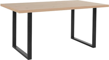 Forte 140x90cm Artisan Eiche schwarz