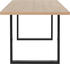 Forte 140x90cm Artisan Eiche schwarz
