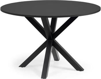 Kave Home Esstisch Arya 120 cm Schwarz