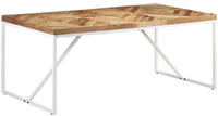 vidaXL Esstisch 180x90x76 cm Akazie und Mango Massivholz
