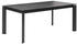 Livetastic Esstisch, Anthrazit, Metall, Glas, Keramik, rechteckig, 95x76 cm