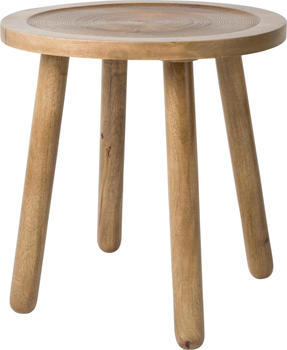 Zuiver Couchtisch + Beistelltisch Dendron Ø43x45 cm braun