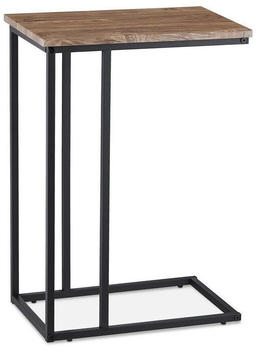Relaxdays Couchtisch + Beistelltisch 46x30x66 cm grau