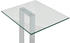 HAKU Couchtisch + Beistelltisch 45x35x50 cm silber-grau