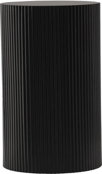 Venture Design Couchtisch + Beistelltisch Lenox &Oslash;30.5x50 cm schwarz