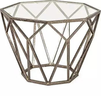 HAKU Couchtisch + Beistelltisch 55x55x38 cm braun