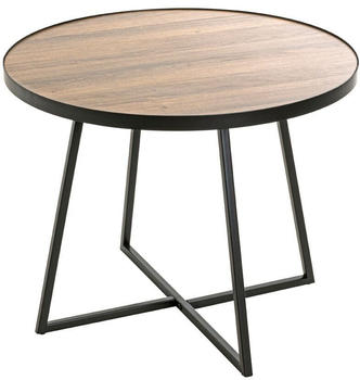 HAKU Couchtisch + Beistelltisch &Oslash;60x48 cm braun