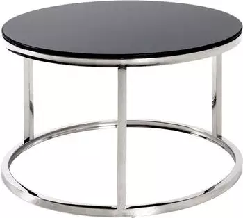 HAKU Couchtisch + Beistelltisch 60x36x60 cm schwarz