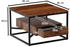 Wohnling Wohnzimmertisch 60x60x40 cm (WL6.721) braun