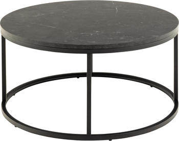 Actona Couchtisch + Beistelltisch Spiro 80x40 cm schwarz