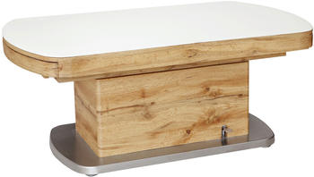 Novel Couchtisch Eiche 160x75x79,5cm weiß (2809005101)