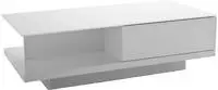 SalesFever Couchtisch "im minimalistischen Stil" Elegante Tischplatte aus robustem