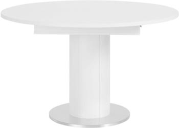Mäusbacher Säule Ø130cm weiß-matt