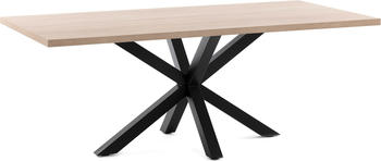 Kave Home Argo 160x100cm holz/schwarz