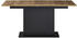 Wójcik Esstisch mit Auszug Brolo 167/200x90 cm Holzoptik Schwarz/Braun/Eiche
