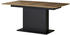Wójcik Esstisch mit Auszug Brolo 167/200x90 cm Holzoptik Schwarz/Braun/Eiche