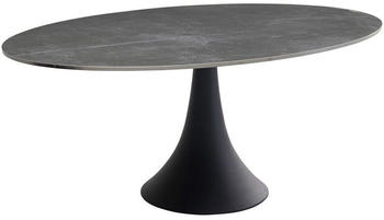KARE DESIGN Esstisch Possibilita 85735 120x180 cm Mineralguss Schwarz