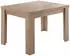 Mäusbacher Esstisch mit Auszug Monzi 80/136x60 cm Holzoptik Braun Eiche Sägerau