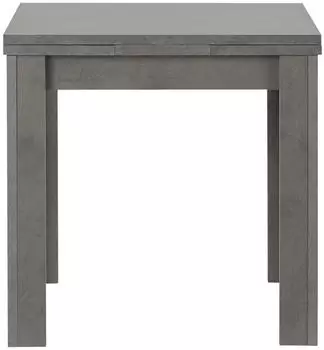 M&auml;usbacher Esstisch mit Auszug Monzi 80/136x60 cm Grau Graphit