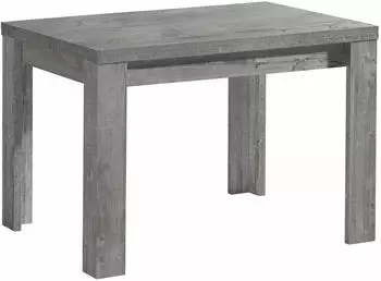 M&auml;usbacher Esstisch mit Auszug Monzi 110/166x60 cm Grau Betonoptik