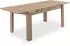 Mäusbacher Esstisch mit Auszug Monzi 110/166x60 cm Holzoptik Braun Eiche Sägerau 110
