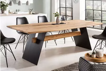 Riess-Ambiente Design Esstisch GRAND OAK 200cm natur Eiche Massivholz