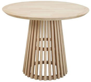 SIT Esstisch Ø 100x70 cm Hevea & Holz-Furnier klar lackiert (07107-89)