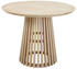 SIT Esstisch Ø 100x70 cm Hevea & Holz-Furnier klar lackiert (07107-89)