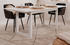 Finori Esstisch Denver in weiß Küchentisch ausziehbar 160 - 200 x 90 cm bis 8 Personen