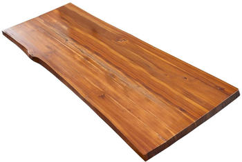 sam Tischplatte Baumkante Akazie cognac 200 x 100 cm Esra