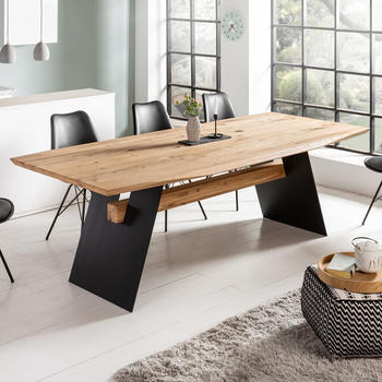 Riess-Ambiente Design Esstisch GRAND OAK 240cm natur Wildeiche Massivholz