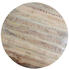 sam Esszimmertisch rund 140 cm Mangoholz Natur Silber RUNIS