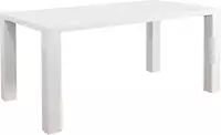SalesFever Esstisch "Esbjerg - Stilvoller Tisch" Eleganter Hochglanz f&uuml;r