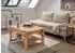 Concept Pablo 100x45-65x65 cm Eiche/braun