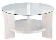 Hanah Home Mondo- Mondo NOS Weiß 40x75x75 cm Glas