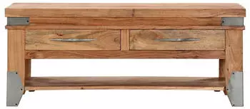vidaXL Couchtisch 110x55x45 cm Akazie
