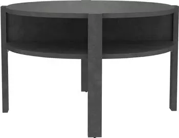 Forte Couchtisch Corno grau 45,5 &Oslash;74.4 cm