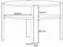 Forte Couchtisch Corno grau 45,5 Ø74.4 cm