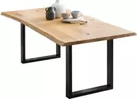 SalesFever Esstisch "Design-Speisetisch f&uuml;r stilvolles Ambiente" UV-lackierte