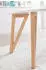 SalesFever Esstisch skandinavisches DesignHolz massive Eiche weiß lackiert 160x90x76 cm (372401)