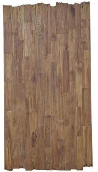SIT Tischplatte 200x100 cm Plattenst&auml;rke 50 mm recyceltes Teak 200x100x5 cm natur (07179-02