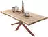 SIT Baumkante-Esstisch 160x90cm 50 mm Mango natur Metallgestell braun 160x90x77 cm (15250-00)
