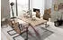 SIT Baumkante-Esstisch 160x90cm 50 mm Mango natur Metallgestell braun 160x90x77 cm (15250-00)